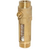 Durchflussmesser Flowmeter dfm 15-2M 2 bis 12 Liter AG3/4" x AG3/4" (Eurokonus) 80963 - Afriso von AFRISO