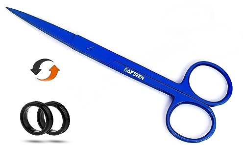 Lister Verbandschere, scharfe Spitzen, gerade Schere, Sicherheitsverband- und Traumaschere J2, Edelstahl, Krankenhausbedarf, Schere für Erste Hilfe, häusliche Pflege, Krankenpflege, 6,5 Zoll, Blau Lister Verbandschere, scharfe Spitzen, gerade Schere, Sicherheitsverband- und Traumaschere J2, Edelstahl, Krankenhausbedarf, Schere für Erste Hilfe, häusliche Pflege, Krankenpflege, 6,5 Zoll, Blau von AFTREN