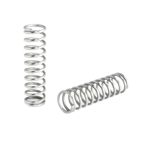10 Stück 0,6 mm Druckfedern, 304 Edelstahl, Mikro, klein, for Mini-Edelstahlfedern for Reparaturteile, Länge (5, 15, 20, 25 mm)(5mm,10mm) von AFUSFEXP