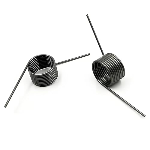 10 Stück 1,5 mm Drahtdurchmesser V-förmige Torsionsfeder Rechtsdrehwinkel 60 90 Grad Metall-Drehfeder 3/6/9 Runden(1.5mm(60°)/4.5mm(3 laps),14mm) von AFUSFEXP