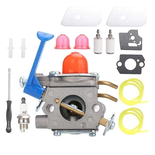 15 stücke Vergaser Carb Luftfilter Kit for Husqvarna 124L 125L 128L 128LD 128LDX Gebläse Zündkerze Carb Dichtung Garten Werkzeug teile von AFUSFEXP