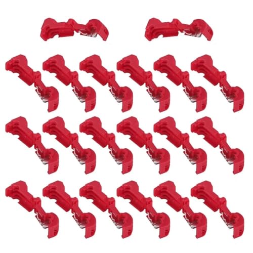 20Pcs Anschluss Klemmen for Robotic Rasenmäher Grenze Kabel Ladestation T-Zweig Stecker Schnell Stecker von AFUSFEXP