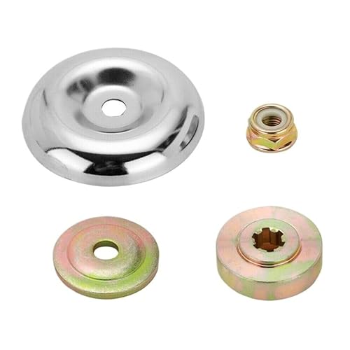 4 stücke Rasenmäher Gras Trimmer Kopf Adapter Mutter Befestigung Kit Rasenmäher Klinge for Garten Werkzeuge Teile von AFUSFEXP