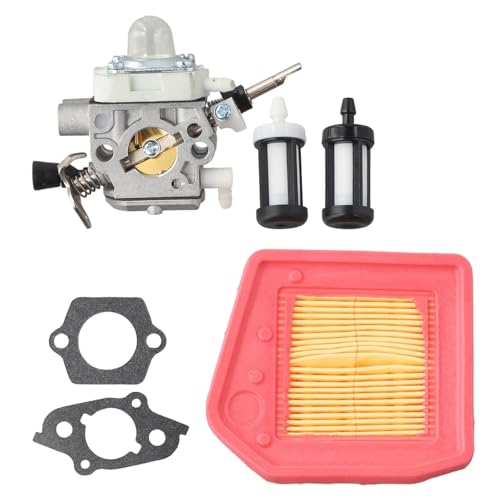 6-teiliges FS240-Vergaser-Kit FS240R FS240RC FS260R Trimmerbürsten-Ersatzteile Fadentrimmer-Zubehör Vergaser-Luftfilter-Kit von AFUSFEXP