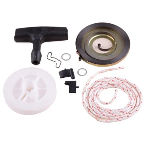 9 stücke Rücklauf Starter Pulley Drehbare Frühling Seil Griff Sperrklinke Grip Fit for Stihl 034 036 Kettensäge 1129 190 0601 von RKODRSMG