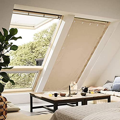 Dachfensterrollos Dachfenster Sonnenschutz saugnapf Ohne Bohren Mit Saugnäpfen Dachfenster Sonnenschutz Einfache Montage schnell und einfach für Fenster Verdunkelung von AFYYDS