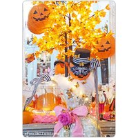 Pumpkin Queen Halloween Party - 5 Postkarten Set Pumpkin Queen Halloween Party - 5 Postkarten Set von AFancifulTwist