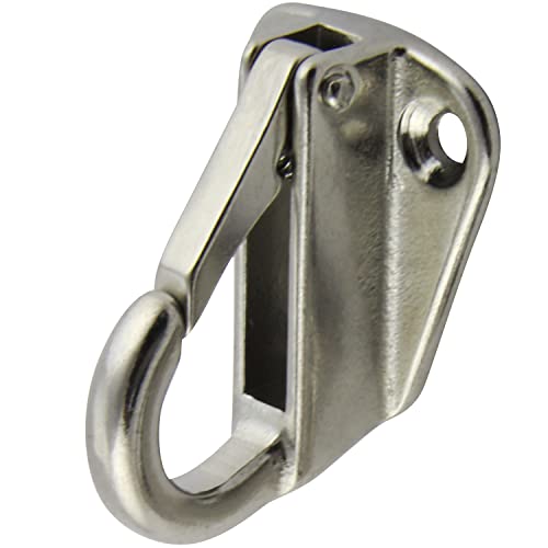 AG-BOX Fenderhaken 43x31mm (30 Stück) aus Edelstahl A4 V4A Haken Karabinerhaken Grade Fenderleine Schnapphaken Fenderhalter Fenderoese Fender Boot Karabiner von AG-BOX