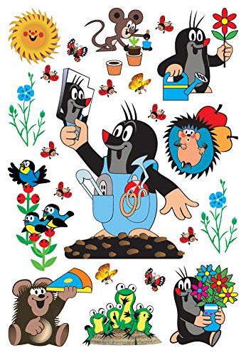 AG Design DK 1727 Wand Sticker 42,5 x 65 cm-1 Teil, Colorful von AG Design