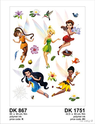 Wand Sticker DK 867 Disney Fairies von AG Design