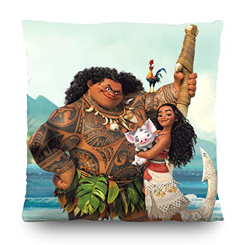 AG Design Disney Vaiana Polyester Deko Kissen Kinderzimmer SofaKissen 40 x 40 cm | Zweiseitig | CND 3121 von AG Design