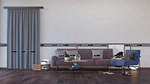 AG Design FCSL 7586 Vorhänge, 140 x 245 cm von AG Design