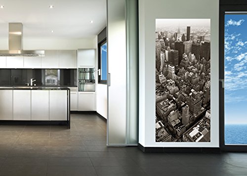 AG Design FTV 0299 Stadt aus der Vogelperspektive, Papier Fototapete - 90x202 cm - 1 Teil, Papier, multicolor, 0,1 x 90 x 202 cm AG Design FTV 0299 Stadt aus der Vogelperspektive, Papier Fototapete - 90x202 cm - 1 Teil, Papier, multicolor, 0,1 x 90 x 202 cm von AG Design