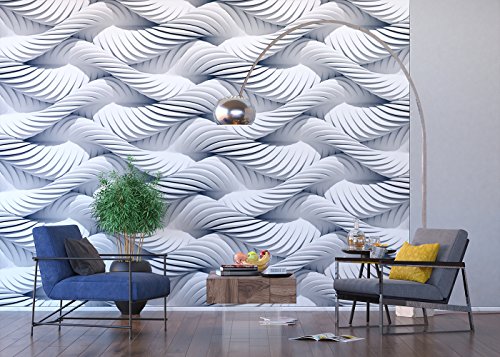 AG Design - Fototapete - Seile - Wand Dekoration - Vlies Tapete - 360 x 270 cm – 4 Teile – FTNS 1258 von AG Design