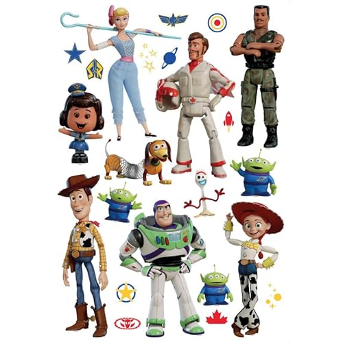 AG Design Toy Story 2 Neue Charaktere, Disney, dekorative Aufkleber für Wände, Möbel und Innenausstattung eines Kinderzimmers, 42,5 x 65 cm, DK 1737, Mehrfarbig, 5 cm x 65 cm AG Design Toy Story 2 Neue Charaktere, Disney, dekorative Aufkleber für Wände, Möbel und Innenausstattung eines Kinderzimmers, 42,5 x 65 cm, DK 1737, Mehrfarbig, 5 cm x 65 cm von AG Design