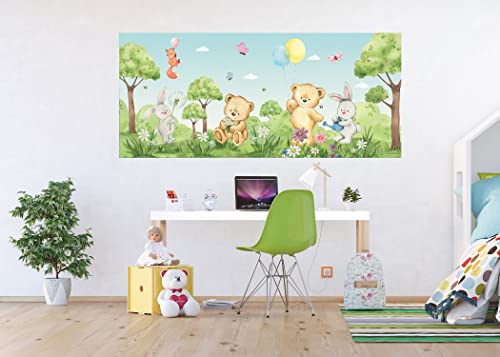 AG Design Vlies Fototapete Cute Bears | 170 x 75 cm | 1 Teil | AFTDNH 5514-006 von AG Design