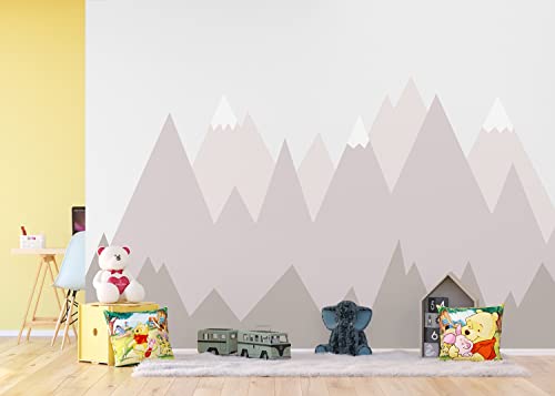 AG Design Vlies Fototapete Pink Mountain | 360 x 270 cm | 4 Teile | AFTNS 7318 von AG Design