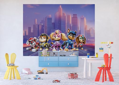 Paw Patrol Movie Kinderzimmer Fototapete von AG Design | 252 x 182 cm | AFTDXL 1986 von AG Design