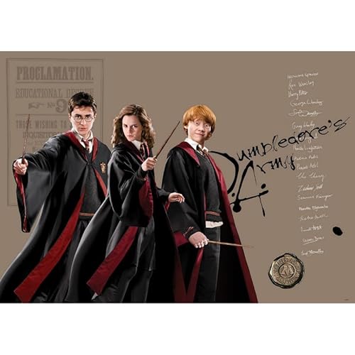 Poster intissé - Harry Potter et ses amis - Hermione et Ron - 155 x 110 cm von AG Design
