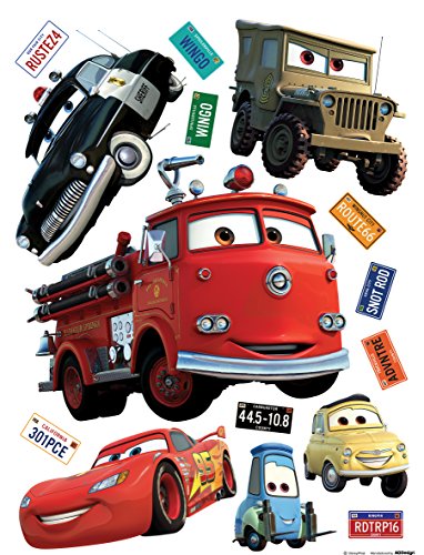 Wand Sticker Cars DK1794, Polymerfilm, 65 x 0,02 x 85 cm, mehrfarbig von AG Design