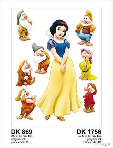 Wand Sticker DK 869 Disney Snow White, Bunt Wand Sticker DK 869 Disney Snow White, Bunt von AG Design