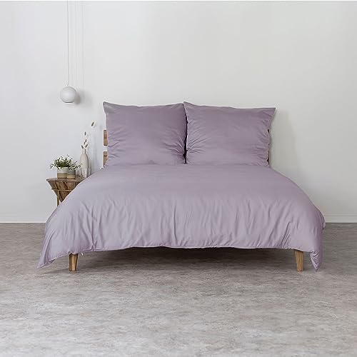 AGA.PIE Bambus Lyocell Bettwäsche-Set 200x200 + 2X 80x80 cm - Flieder, 100% Bio Oeko-Tex 100, für Allergiker, Antibakteriell, Ganzjahres-Bettwäsche, Atmungsaktiv, Geruchshemmend, Besonders sanft AGA.PIE Bambus Lyocell Bettwäsche-Set 200x200 + 2X 80x80 cm - Flieder, 100% Bio Oeko-Tex 100, für Allergiker, Antibakteriell, Ganzjahres-Bettwäsche, Atmungsaktiv, Geruchshemmend, Besonders sanft von AGA.PIE