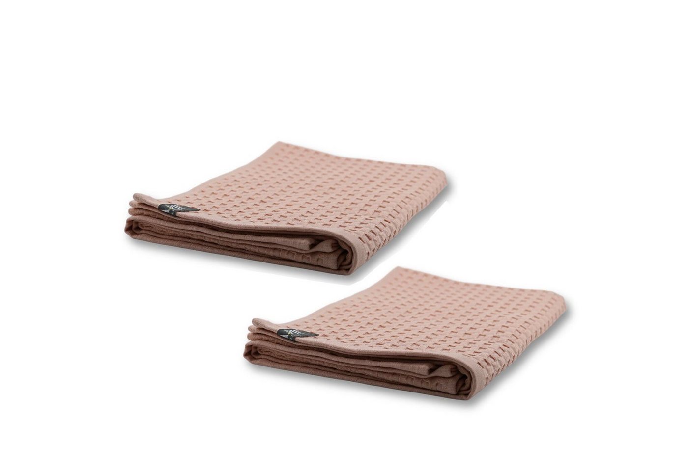 AGA.PIE Handtuch Set Bambus Lyocell Handtuch, 50x100cm, (Set, 2-tlg), Waffeldesign, Waffelpique von AGA.PIE