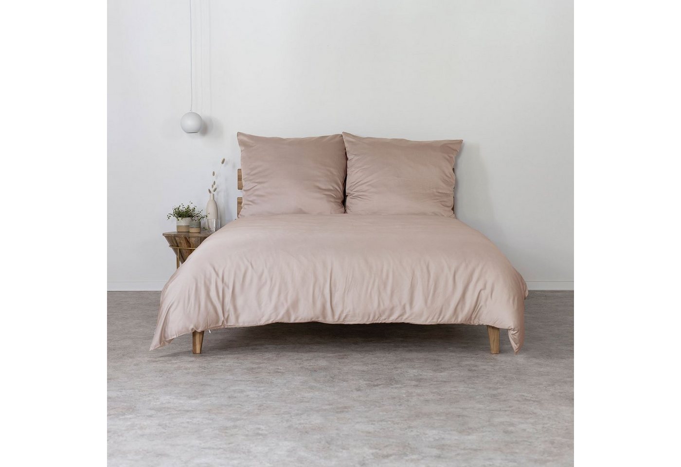 AGA.PIE Bettwäsche Bambus Lyocell Bettwäsche-Set, mit 80x80 cm Kissenbezug von AGA.PIE