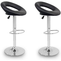 Aga 2x Barhocker MR2036 Schwarz Aga 2x Barhocker MR2036 Schwarz von AGA24