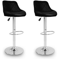Aga 2x Barhocker Schwarz Aga 2x Barhocker Schwarz von AGA24