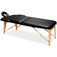 Aga Massageliege aus Holz MR6150 Schwarz Aga Massageliege aus Holz MR6150 Schwarz von AGA24