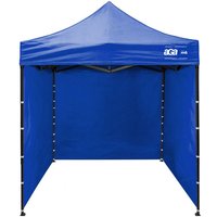 Aga Pavillon, Pop-up-Pavillon, Partyzelte, Faltpavillon 2x2m Blau von AGA24