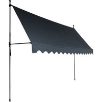 Aga Teleskopische Markise 300x120 cm Grau Aga Teleskopische Markise 300x120 cm Grau von AGA24