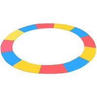 Aga24 - Aga Trampolin Randabdeckung, Randschutz, Trampolinzubehör, Federabdeckung für Trampolin 250 cm Tricolour von AGA24