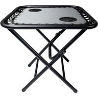 Aga Campingtisch MR50TB – Klapptisch 50x50x50 cm mit 2 Getränkehaltern – faltbar, stabil & wetterfest – kompakt für Camping & Reisen von AGA24