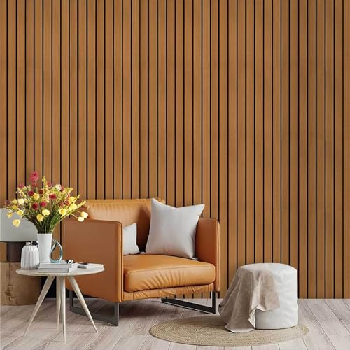 Holzlattentapete 3D Selbstklebend Wandpaneele - Rustikale Holzvertäfelung Effekt Wasserdichte Tapete für Schlafzimmer, Wohnzimmer, Flur, Treppen, Feature Wände Dekoration & Hintergrund Wände Design Holzlattentapete 3D Selbstklebend Wandpaneele - Rustikale Holzvertäfelung Effekt Wasserdichte Tapete für Schlafzimmer, Wohnzimmer, Flur, Treppen, Feature Wände Dekoration & Hintergrund Wände Design von AGARES