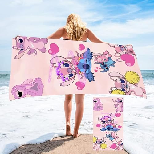 AGBARR Kinder Strandtuch Badetuch Mikrofaser Handtuch für Strand,Schwimmen,Badezimmer Strandzubehör für Kinder, Jugendliche, Erwachsene von AGBARR