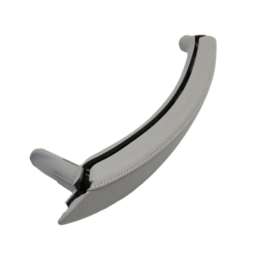Auto Innen Zubehör Tür Pull Griff Ersatz Für X5 Für X6 E70 E71 E72 2007-2013 Innen Auto Links Rechts Passagier Tür Pull Griff mit leder Abdeckung Trim Ersatz(Left Grey) von AGBLAYDVEW