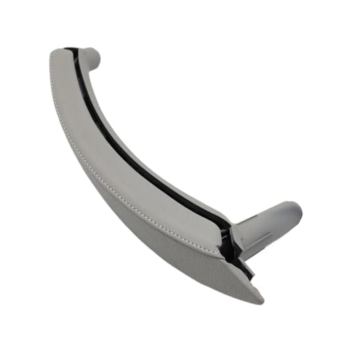 Auto Innen Zubehör Tür Pull Griff Ersatz Für X5 Für X6 E70 E71 E72 2007-2013 Innen Auto Links Rechts Passagier Tür Pull Griff mit leder Abdeckung Trim Ersatz(Right Grey) von AGBLAYDVEW