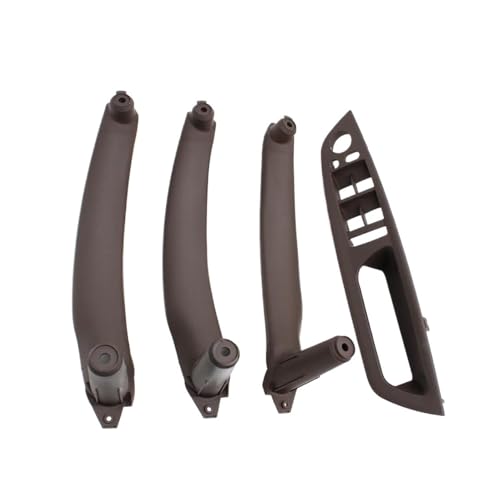 Auto Innen Zubehör Tür Pull Griff Ersatz Für X5 Für X6 E70 E71 E72 2007-2013 RHD Auto Innentür Pull Griff Innere Armlehne Panel Abdeckung Ersatz(RHD Moka set) von AGBLAYDVEW