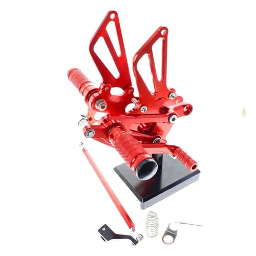 Für CBR600 Für CBR 600 F4I 2001-2007 Fußrasten Motorrad Fußrastenanlage Fußstütze Aluminiumlegierung Pedal Motorrad Fußrastenanlage Hinten Set Motorräder Fußstütze Fußrasten(2) von AGBLAYDVEW
