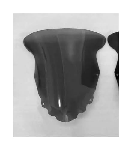 Motorrad Windschutzscheibe Spoiler Luftabweiser Für Für KLR650 Für KLR 650 2008-2015 Windschutzscheibe Front Glas Luftstrom Deflektor Wind Bildschirm Schwarz Verkleidung windschutzscheibe(Gray) von AGBLAYDVEW