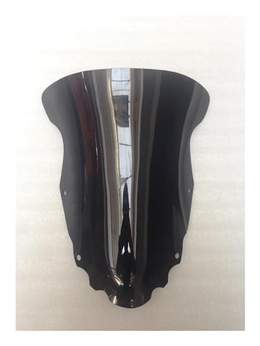 Motorrad Windschutzscheibe Spoiler Luftabweiser Für Für KLR650 Für KLR 650 2008-2015 Windschutzscheibe Front Glas Luftstrom Deflektor Wind Bildschirm Schwarz Verkleidung windschutzscheibe(Zwart) von AGBLAYDVEW