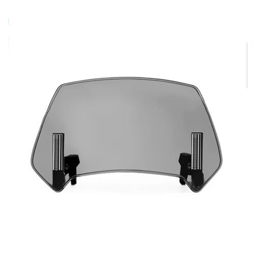 Motorrad Windschutzscheibe Spoiler Luftabweiser Für Für R1200GS Für F750GS Für F850GS Für F900R Für F900XR Motorrad Windschutzscheibe Verlängerung Einstellbare Spoiler Deflektor(Gray) von AGBLAYDVEW