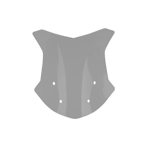 Motorrad Windschutzscheibe Spoiler Luftabweiser Für Für TRK702 702X Für TRK 702X2023 Motorrad Wind Schild Deflektoren Front Glas Windschutzscheibe Windschutz(Smoke 435mm) von AGBLAYDVEW