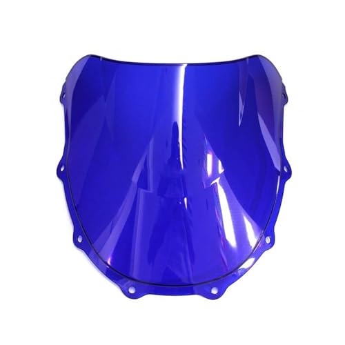 Motorrad Windschutzscheibe Spoiler Luftabweiser Für Für ZX7R Für ZX-7R 1996-2003 2004 2005 2006 Motorrad Windschutzscheibe Double Bubble Motorrad Luft Windabweiser(1) von AGBLAYDVEW