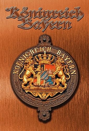 AGDeko® Schild aus Holz 12x18cm Königreich Bayern Wappen zum Aufhängen oder Stellen Raum Dekoration von AGDeko André Günther Dekoration & Style