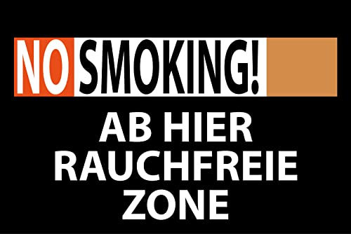 Aus Holz 20x30cm No Smoking Ab Hier Rauch Freie Zone Verbots Tafel Aus Holz 20x30cm No Smoking Ab Hier Rauch Freie Zone Verbots Tafel von AGDeko André Günther Dekoration & Style