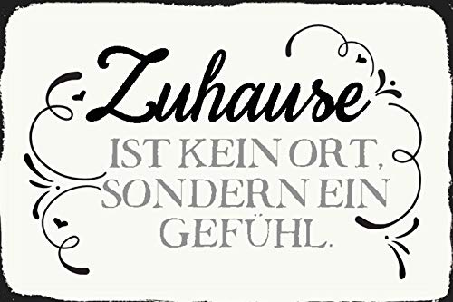 Aus Holz 20x30cm Zuhause ist kein Ort sondern ein Gefühl Tafel Spruch Wohlfühlen Aus Holz 20x30cm Zuhause ist kein Ort sondern ein Gefühl Tafel Spruch Wohlfühlen von AGDeko André Günther Dekoration & Style