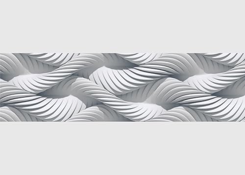 AG Design Selbstklebende Bordüre Knoten, WB 8228 | Wasserfest Dekoration für Wände, Möbel, Tapeten, Wandverkleidungen und Türen, Folie, Mehrfarbig | Breite 500 cm x Höhe 13.8 cm von AG Design